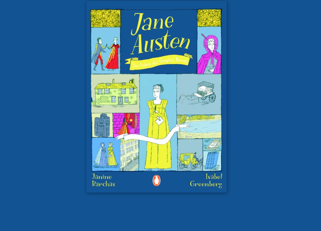 GERADE GELESEN: Jane Austen, ihr Leben als Graphic Novel von Barchas / Greenberg